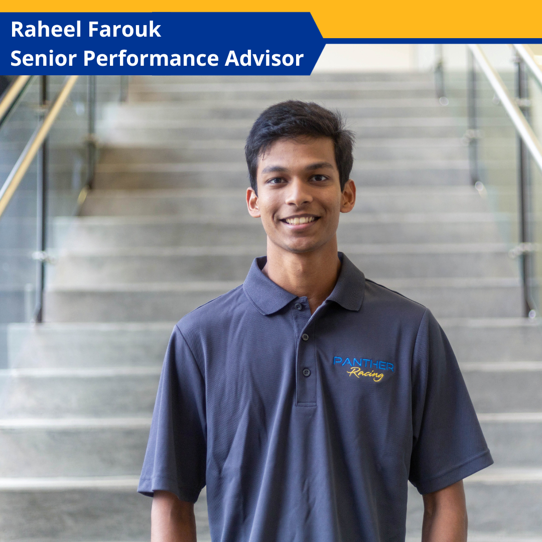 Raheel Farouk, senior performance advisor